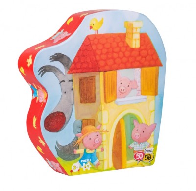 5050Games Παζλ Τρία Γουρουνάκια 24 Τεμ.