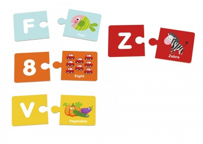 Παζλ Αλφάβητο & Αριθμοί Αγγλικά