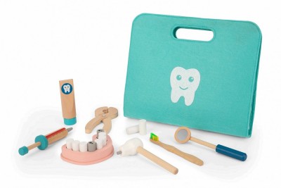 Ξύλινο Σετ Οδοντιάτρου
