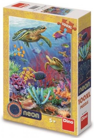 Θαλάσσιος Κόσμος Neon 100XL Tεμ. Παζλ Dino