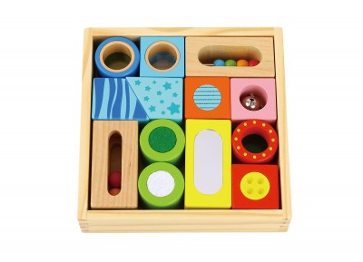 Ξύλινα Τουβλάκια Πολλαπλών Δραστηριοτήτων