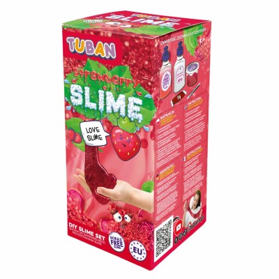 Σετ - Κατασκευή SLIME - Φράουλα