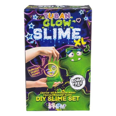 Σετ - κατασκευή SLIME - Glow in the dark XL