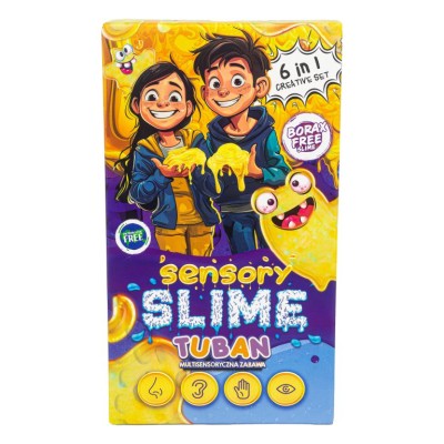 SLIME Σετ TUBAN SENSORY 6 σε 1 πολυαισθητηριακό