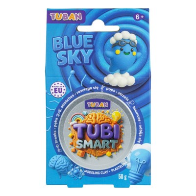 TUBI SMART -  Blue sky Πλαστελίνη νέας γενιάς